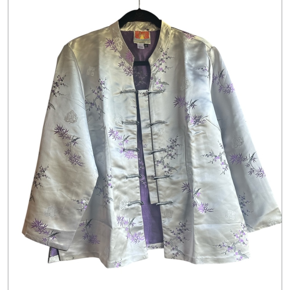 ORIENTAL ⭐️ Chinese style rayon jacket